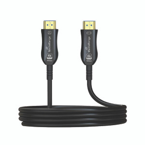 Mediarange Active Optical HDMI Ethernet Cable V2.0 18 Gbps 20M Black MRCS224 Mediarange Active Optical HDMI Ethernet Cable V2.0 18 Gbps 20M Black MRCS224