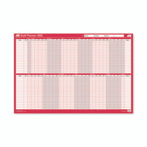 Sasco Staff Planner Unmounted 2025 SY1076325 Sasco Staff Planner Unmounted 2025 SY1076325