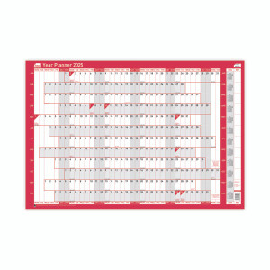 Sasco Year Planner Unmounted 2025 SY1075025 Sasco Year Planner Unmounted 2025 SY1075025