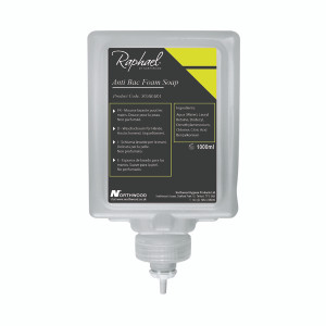 Raphael 1000ml Antibac Foam Soap Cartridges (Pack of 6) SOABARA Raphael 1000ml Antibac Foam Soap Cartridges (Pack of 6) SOABARA