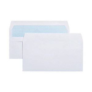 5 Star DL Envelope Self Seal 90gsm White (Pack of 1000) 88469