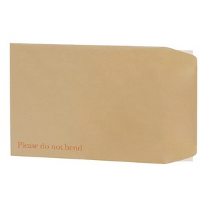 5 Star Recycled Board Backed Envelope Hot Melt Peel and Seal 240x165mm Manilla (Pack of 125) 924867