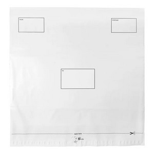 5 Star DX Waterproof Bags Self Seal White 470x430mm 50mm Flap (Pack of 100) 938527