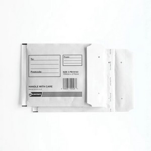 GoSecure Bubble Envelopes Size 3 White (Pack of 10) PB10143