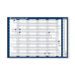 Sasco Year Planner Compact Landscape Unmounted 2026 2410267