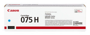 Canon 6368C002/075H Cyan Toner Cartridge High Capacity 2.5K pages