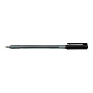 5 Star Ball Pen Medium 1mm Tip 0.5mm Line Black (Pack of 20) 938012