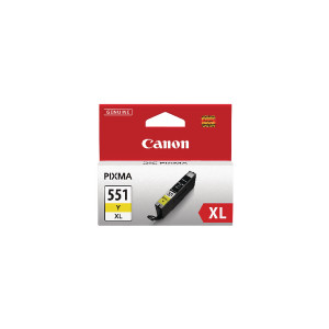 CLI-551YXL Canon 6446B001 CLI-551XL Yellow Ink Cartridge High Capacity CLI-551YXL Canon 6446B001 CLI-551XL Yellow Ink Cartridge High Capacity