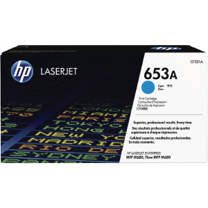 CF321A HP CF321A 653A Cyan Toner CF321A HP CF321A 653A Cyan Toner