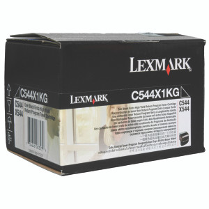0C544X1KG Lexmark C544X1KG 544 Black Toner Use Return
