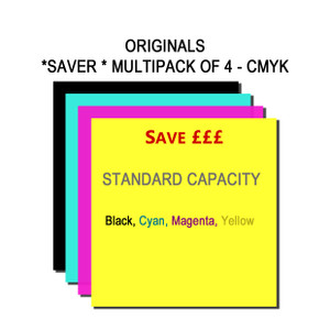 SET602 HP BK C M Y D8J10A D8J07A D8J08A D8J09A Multipack 4 Ink Cartridges