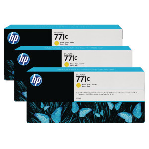 B6Y34A HP B6Y34A 771C Yellow Ink Cartridge Triple Pack B6Y34A HP B6Y34A 771C Yellow Ink Cartridge Triple Pack