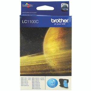 LC1100C Brother LC-1100 C Cyan Ink Cartridge LC1100C Brother LC-1100 C Cyan Ink Cartridge