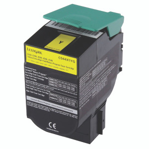0C544X1YG Lexmark C544X1YG 544 Yellow Toner Use Return