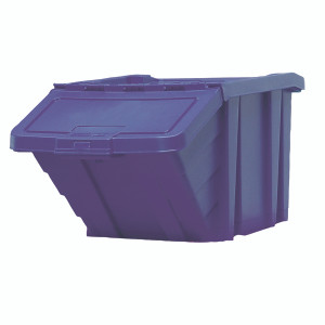 SBY18302 VFM Blue Heavy Duty Recycle Storage Bin With Lid 369044 SBY18302 VFM Blue Heavy Duty Recycle Storage Bin With Lid 369044