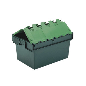 SBY04607 VFM Green 64 Litre Plastic Container With Lid 306598 SBY04607 VFM Green 64 Litre Plastic Container With Lid 306598