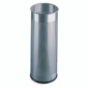 SBY05956 Umbrella Waste Bin Perforated Silver 310253 SBY05956 Umbrella Waste Bin Perforated Silver 310253