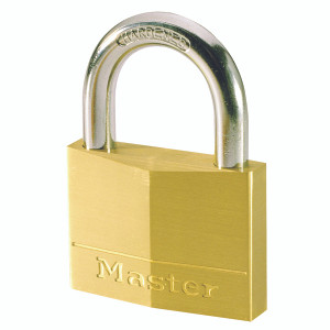 AC92908 Master Lock Magnum Padlock 30mm Brass 40043 AC92908 Master Lock Magnum Padlock 30mm Brass 40043