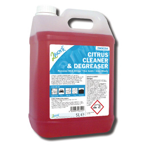 2W06354 2Work Citrus Cleaner Degreaser 5 Litre 326 2W06354 2Work Citrus Cleaner Degreaser 5 Litre 326