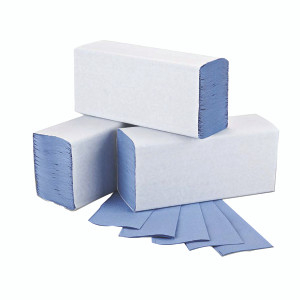 2W71923 2Work 1-Ply M-Fold Hand Towel Blue Pack 3000 2W71923 2W71923 2Work 1-Ply M-Fold Hand Towel Blue Pack 3000 2W71923