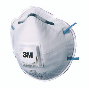 3M30313 3M FFP2 Valved Respirator 8822 Pack 10 GT500075202 3M30313 3M FFP2 Valved Respirator 8822 Pack 10 GT500075202