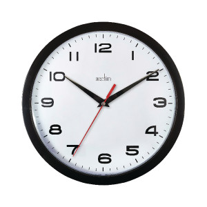 ANG92302 Acctim Aylesbury Wall Clock Black 92 302 ANG92302 Acctim Aylesbury Wall Clock Black 92 302