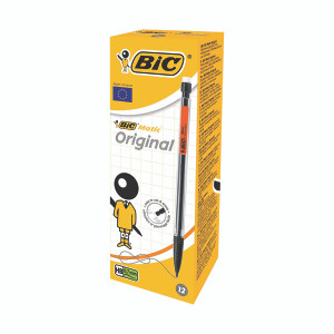 BC01131 Bic Matic Original Mechanical Pencil Medium 0 7mm Pack 12 820959 BC01131 Bic Matic Original Mechanical Pencil Medium 0 7mm Pack 12 820959