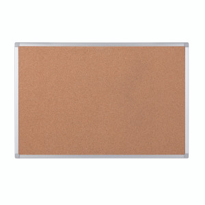 BQ42039 Bi-Office Earth Cork Noticeboard 900x600mm CA031790