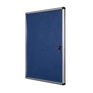 BQ52471 Bi-Office Lockable Internal Display Case 1110x930mm Blue VT640107150 BQ52471 Bi-Office Lockable Internal Display Case 1110x930mm Blue VT640107150