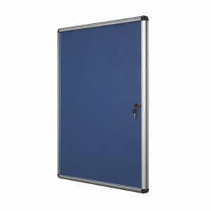 BQ52777 Bi-Office Lockable Internal Display Case 1780x1180mm Blue VT770107150 BQ52777 Bi-Office Lockable Internal Display Case 1780x1180mm Blue VT770107150