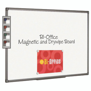 BQ46850 Bi-Office Magnetic Whiteboard 1800x1200mm Aluminium Finish MB8506186 BQ46850 Bi-Office Magnetic Whiteboard 1800x1200mm Aluminium Finish MB8506186