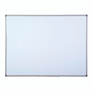 BQ46141 Bi-Office Aluminium Finish Drywipe Board 1200x900mm MB1412186