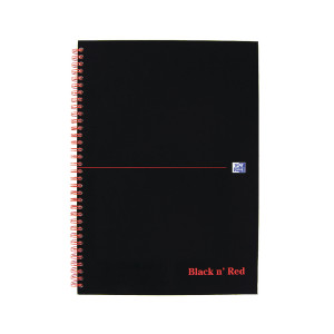 JDB67004 Black n Red Ruled Wirebound Hardback Notebook A4 Pack 7 846350115 JDB67004 Black n Red Ruled Wirebound Hardback Notebook A4 Pack 7 846350115