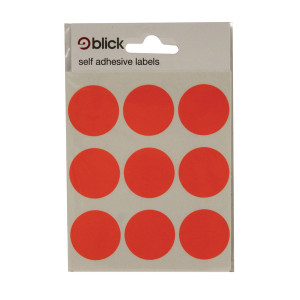 RS00515 Blick Coloured Labels in Bags Round 29mm Dia 36 Per Bag Red Pack 720 RS005155 RS00515 Blick Coloured Labels in Bags Round 29mm Dia 36 Per Bag Red Pack 720 RS005155