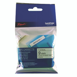 BA58001 Brother P-Touch M Tape 9mm Black White MK221BZ BA58001 Brother P-Touch M Tape 9mm Black White MK221BZ