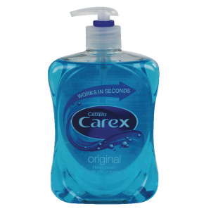 CPD65560 Carex Antibacterial Liquid Hand Wash 500ml Pack 6 0604256 CPD65560 Carex Antibacterial Liquid Hand Wash 500ml Pack 6 0604256