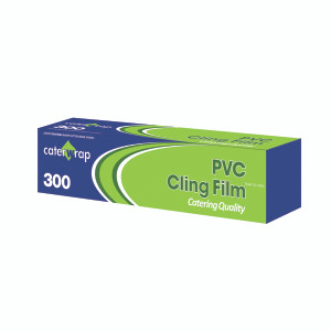 AU32080 Caterwrap Cling Film 300mmx300m Cutter Box Cutter box allows you easily cut film 32C08 AU32080 Caterwrap Cling Film 300mmx300m Cutter Box Cutter box allows you easily cut film 32C08