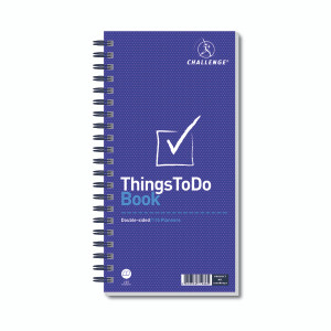 JDC71986 Challenge Wirebound Things Do Today Pad 280x141mm 100080050 JDC71986 Challenge Wirebound Things Do Today Pad 280x141mm 100080050
