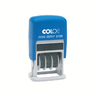 EM37284 COLOP S120 Self Inking Mini Dater EM37284 EM37284 COLOP S120 Self Inking Mini Dater EM37284