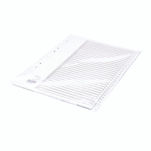 JT64501 Concord Index 1-31 A4 Polypropylene White 64501 JT64501 Concord Index 1-31 A4 Polypropylene White 64501