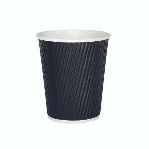 AS30035 25cl Black Ripple Cup Pack 500 HVRWBPA08 AS30035 25cl Black Ripple Cup Pack 500 HVRWBPA08