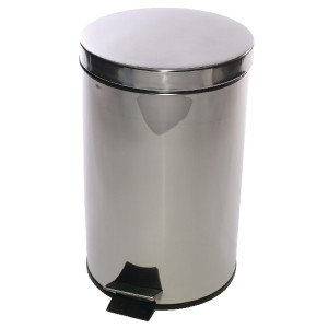CPD00612 Stainless Steel Pedal Bin 12 Litre KCO568W12 CPD00612 Stainless Steel Pedal Bin 12 Litre KCO568W12