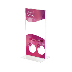 DF45101 Announce Stand Up Sign Holder 1 3 A4 DF45101