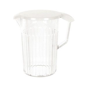 UP20931 Clear Polycarbonate 1 4 Litre Jug With Lid Completely dishwasher safe PC64CW UP20931 Clear Polycarbonate 1 4 Litre Jug With Lid Completely dishwasher safe PC64CW