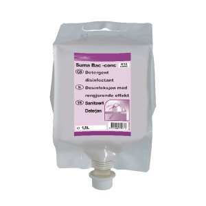 DV91071 Diversey Suma Bac D10 Detergent Disinfectant Concentrate 1 5 Litre Pack 4 7010071 DV91071 Diversey Suma Bac D10 Detergent Disinfectant Concentrate 1 5 Litre Pack 4 7010071