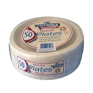 RY32088 Super Rigid 7 Inch Biodegradable Plate Pack 50 3865 RY32088 Super Rigid 7 Inch Biodegradable Plate Pack 50 3865