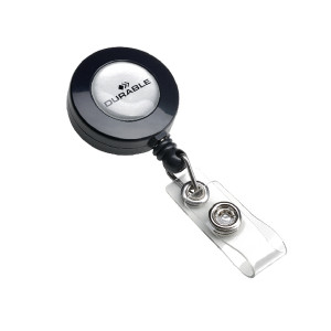DB88931 Durable Badge Reel Fastener Charcoal Pack 10 8152 58 DB88931 Durable Badge Reel Fastener Charcoal Pack 10 8152 58