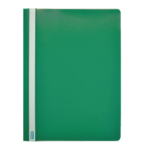 DB257305 Elba Report File A4 Green Durable wipe clean polypropylene with opaque back cover Pack 50 400055031