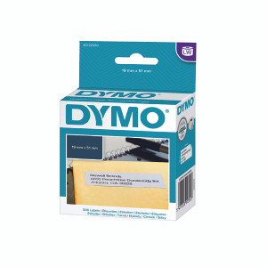 ES11355 Dymo 11355 Multi-Purpose Labels 19 x 51mm White Pack 500 S0722550 ES11355 Dymo 11355 Multi-Purpose Labels 19 x 51mm White Pack 500 S0722550