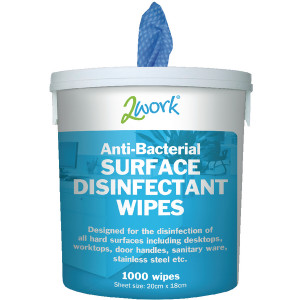 CPD24008 2Work Disinfectant Wipe Pack 1000 CPD24008 CPD24008 2Work Disinfectant Wipe Pack 1000 CPD24008